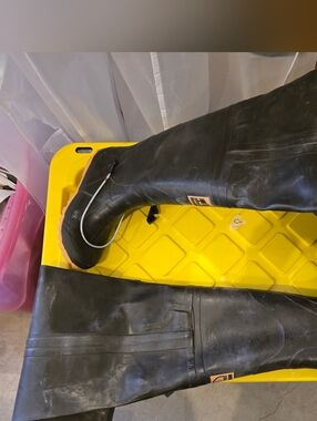 Hodgman Men's Size 5 Rubber Hip Boots